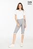 Picture of CURVY GIRL STRETCH BERMUDA ELASTICATED WAIST.